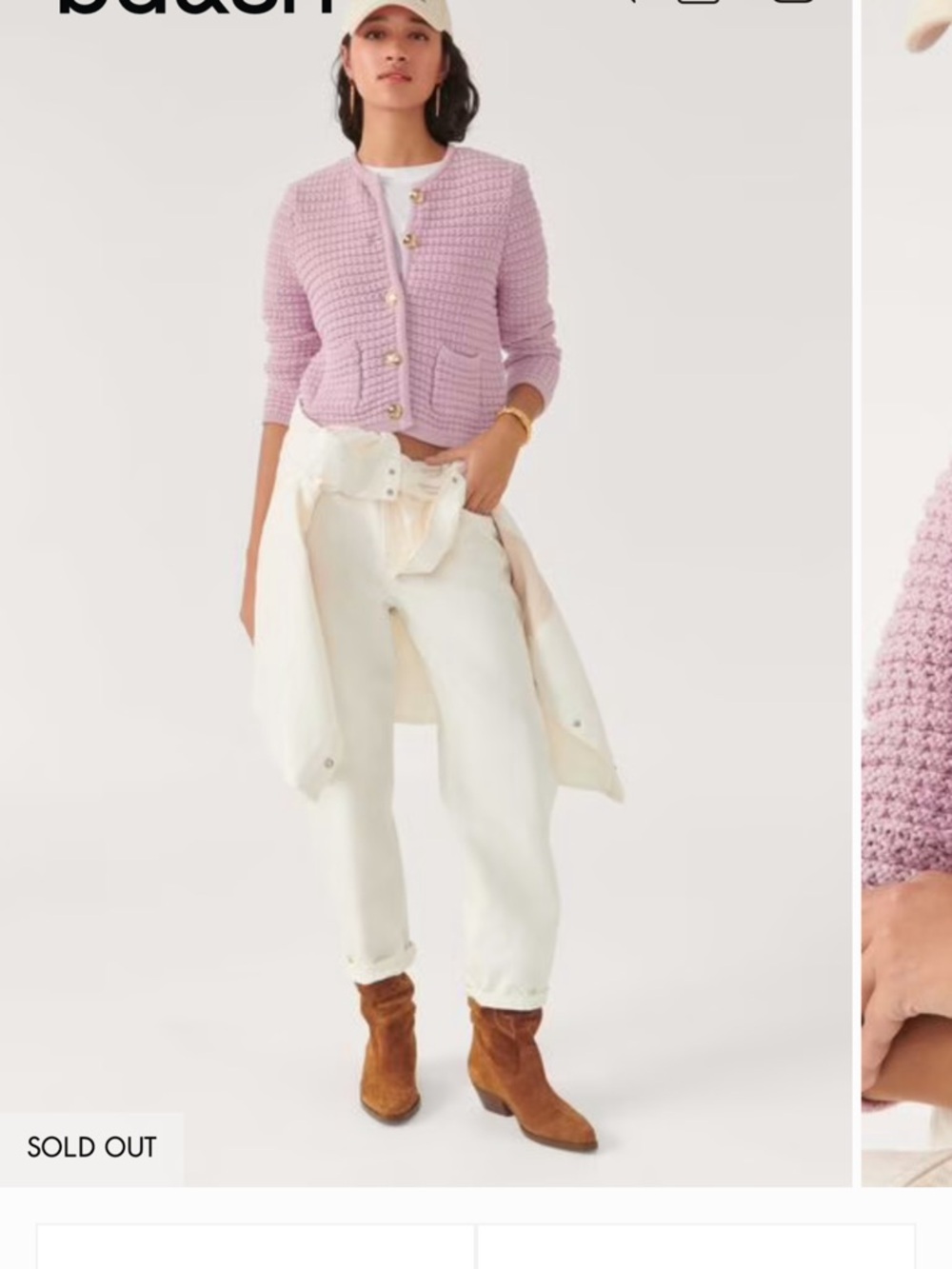 bash gaspard cardigan size 1